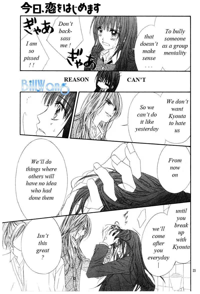 Kyou, Koi wo Hajimemasu Chapter 22 page 24 - Chapter 22