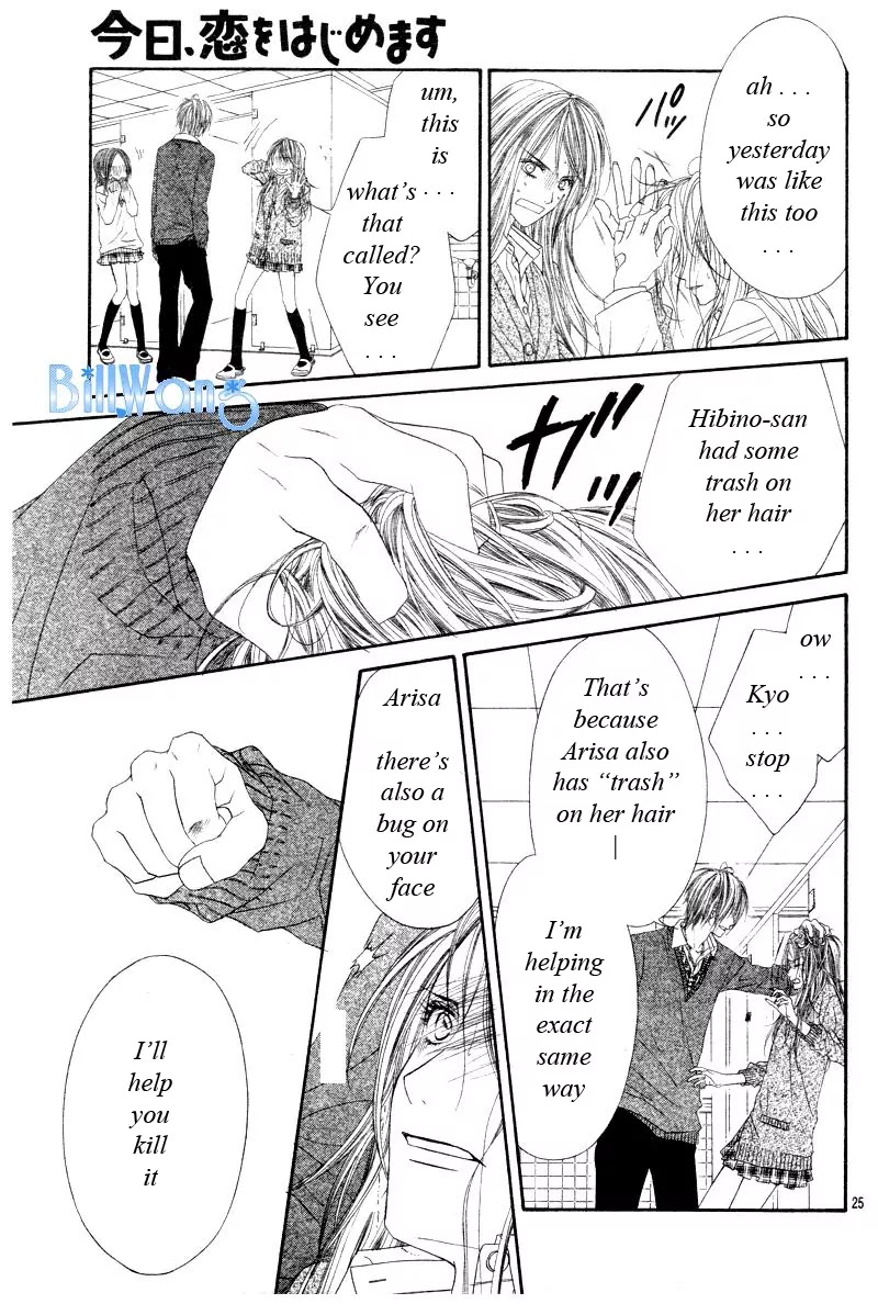 Kyou, Koi wo Hajimemasu Chapter 22 page 26 - Chapter 22