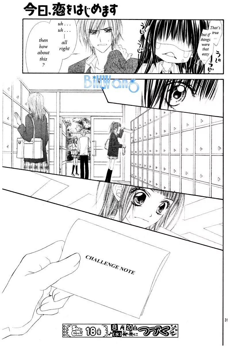 Kyou, Koi wo Hajimemasu Chapter 22 page 32 - Chapter 22