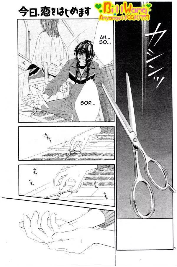 Kyou, Koi wo Hajimemasu Chapter 25 page 3 - Chapter 25