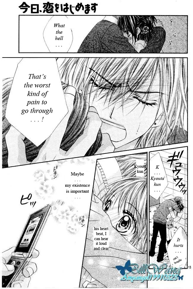Kyou, Koi wo Hajimemasu Chapter 26 page 14 - Chapter 26
