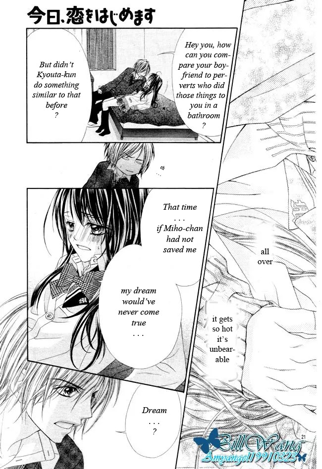Kyou, Koi wo Hajimemasu Chapter 26 page 22 - Chapter 26