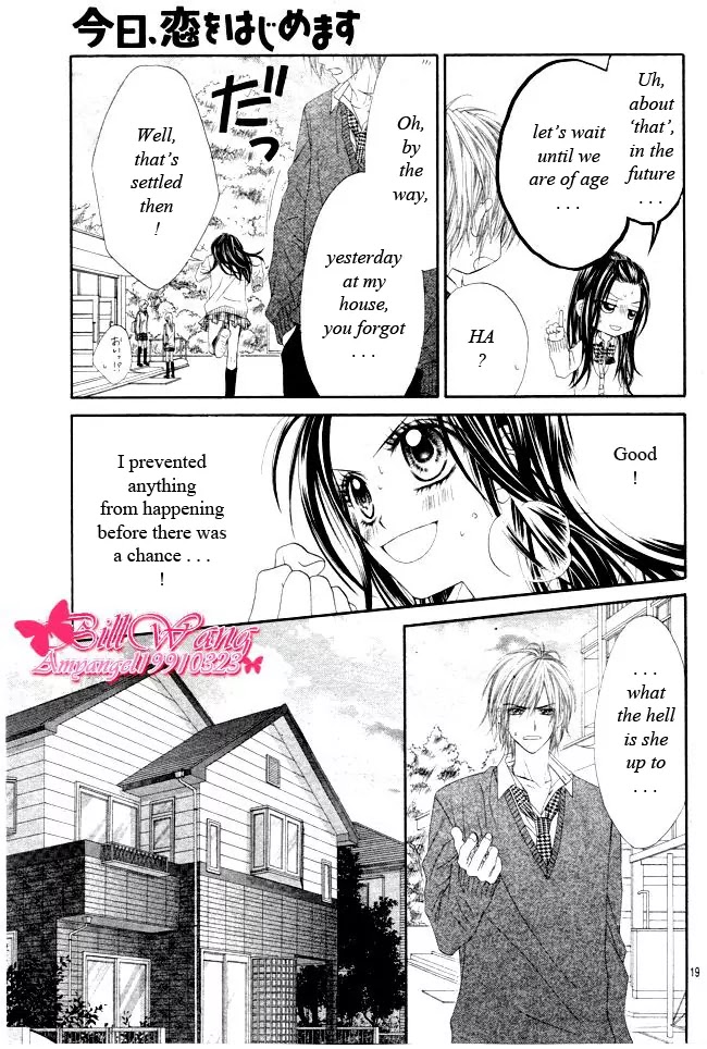 Kyou, Koi wo Hajimemasu Chapter 27 page 21 - Chapter 27