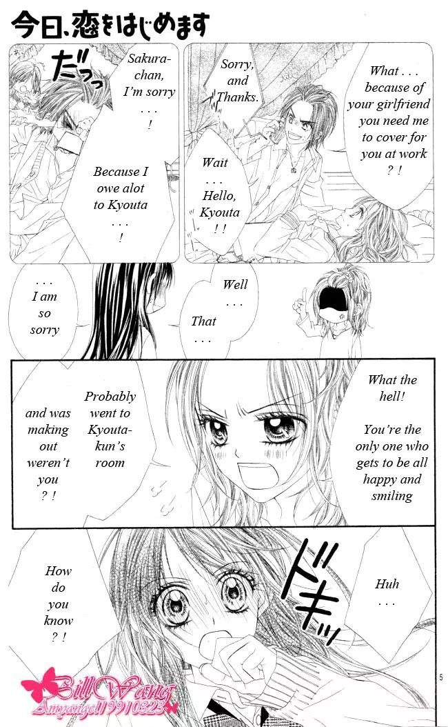 Kyou, Koi wo Hajimemasu Chapter 27 page 7 - Chapter 27