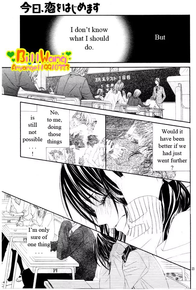 Kyou, Koi wo Hajimemasu Chapter 29 page 27 - Chapter 29