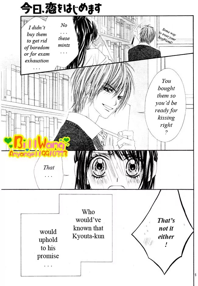 Kyou, Koi wo Hajimemasu Chapter 29 page 9 - Chapter 29