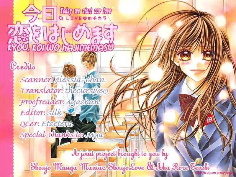 Kyou, Koi wo Hajimemasu Chapter 3 page 1 - Chapter 3