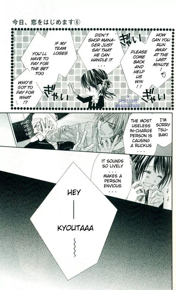 Kyou, Koi wo Hajimemasu Chapter 34 page 24 - Chapter 34