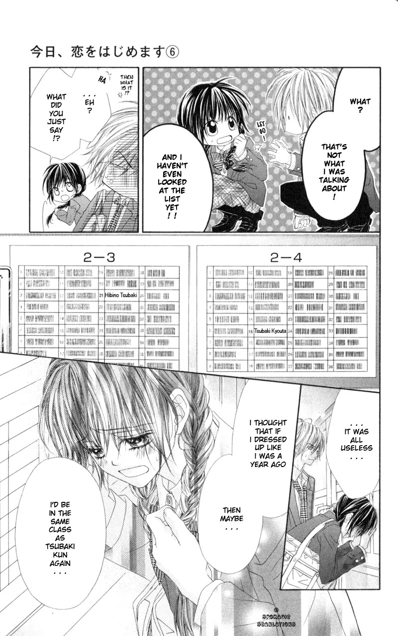 Kyou, Koi wo Hajimemasu Chapter 36 page 14 - Chapter 36