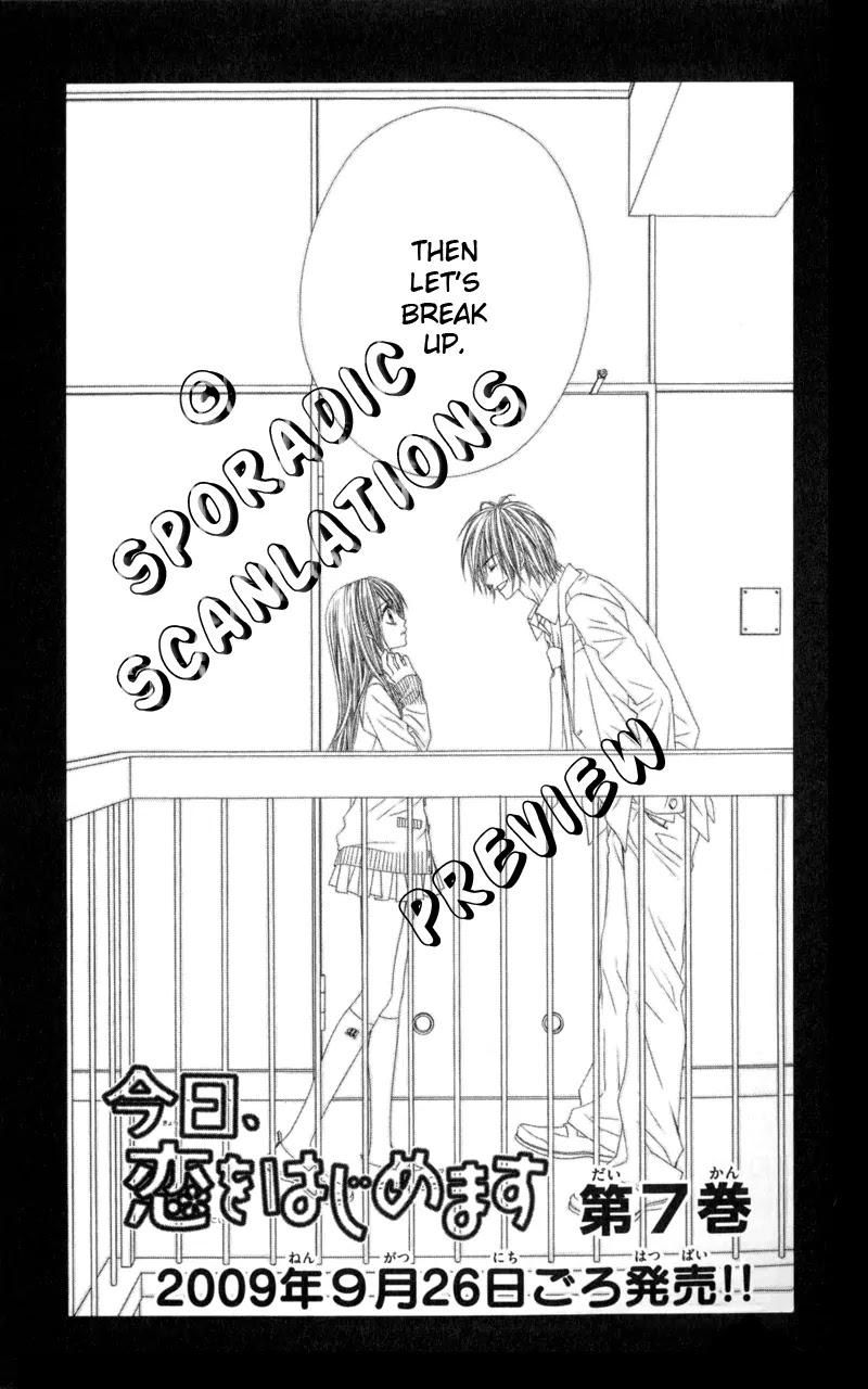 Kyou, Koi wo Hajimemasu Chapter 37 page 27 - Chapter 37