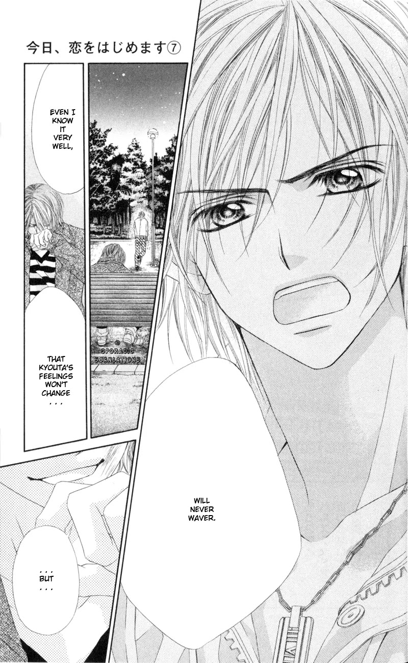 Kyou, Koi wo Hajimemasu Chapter 38 page 25 - Chapter 38
