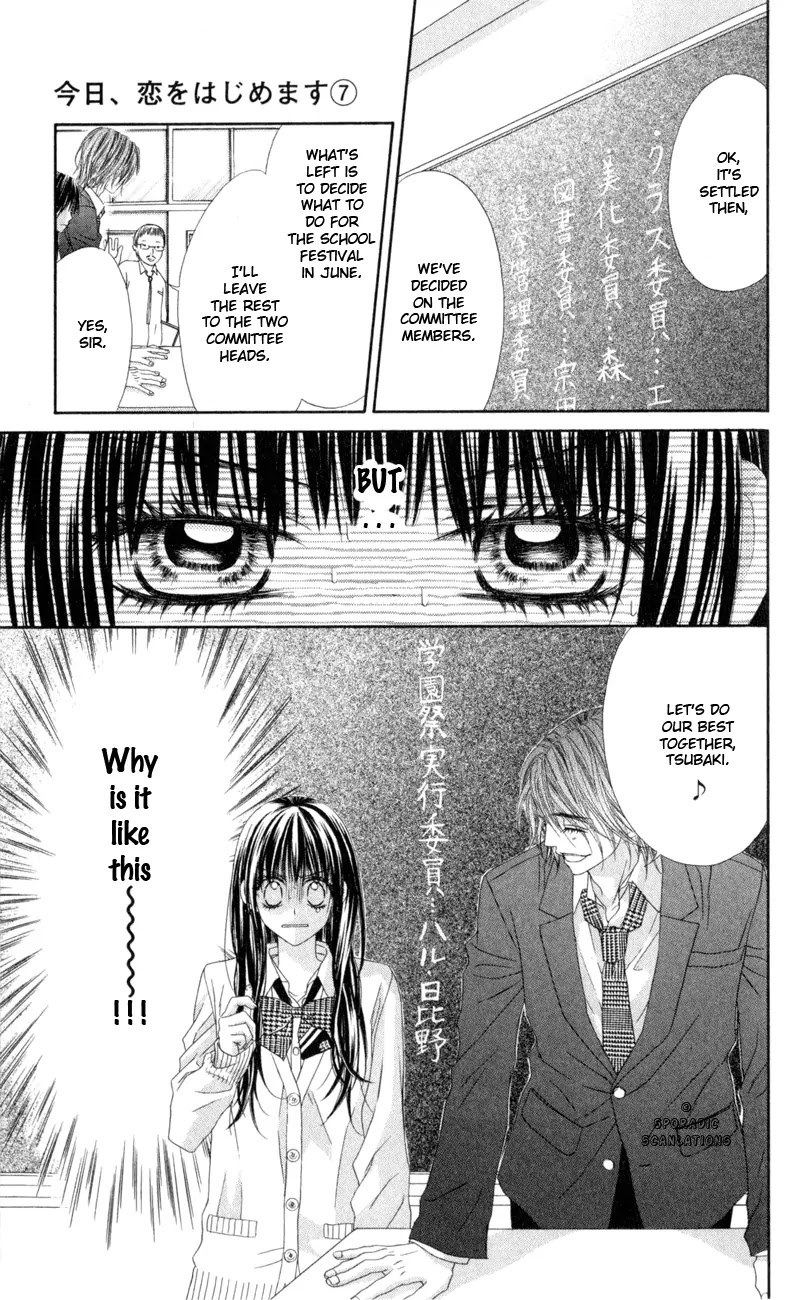 Kyou, Koi wo Hajimemasu Chapter 38 page 27 - Chapter 38