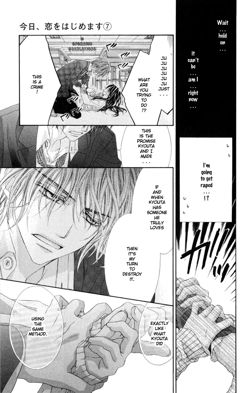 Kyou, Koi wo Hajimemasu Chapter 40 page 8 - Chapter 40