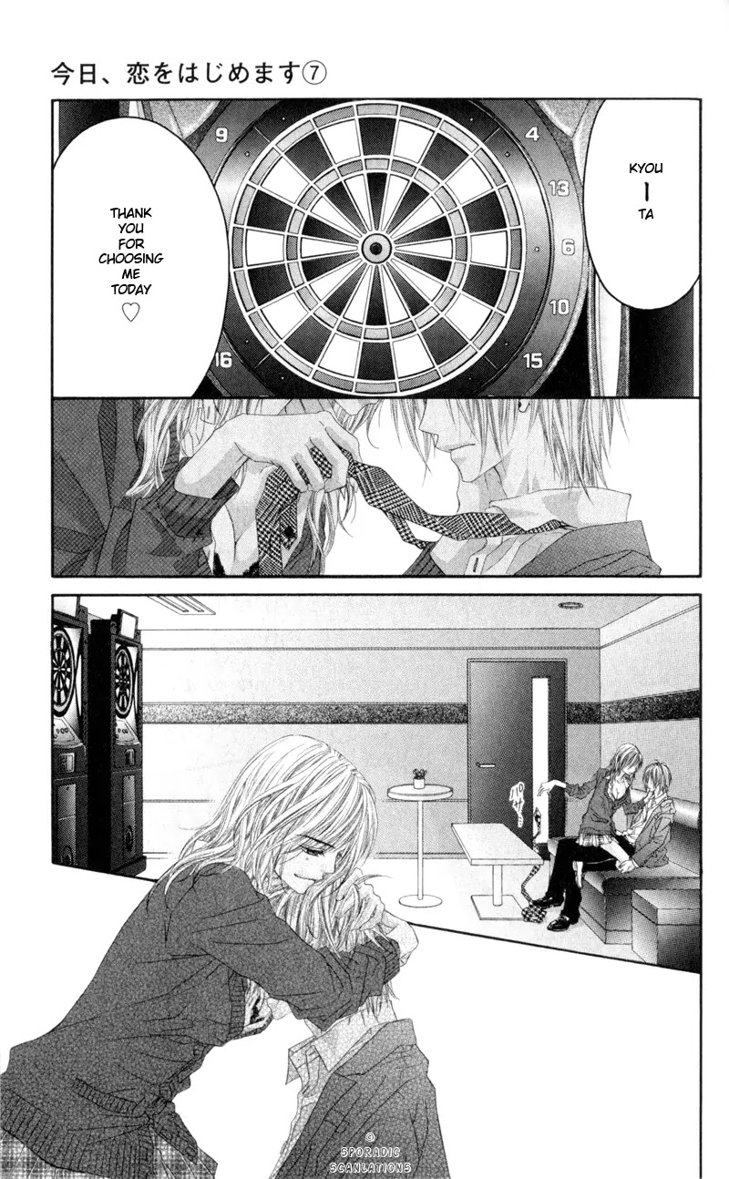 Kyou, Koi wo Hajimemasu Chapter 41 page 24 - Chapter 41