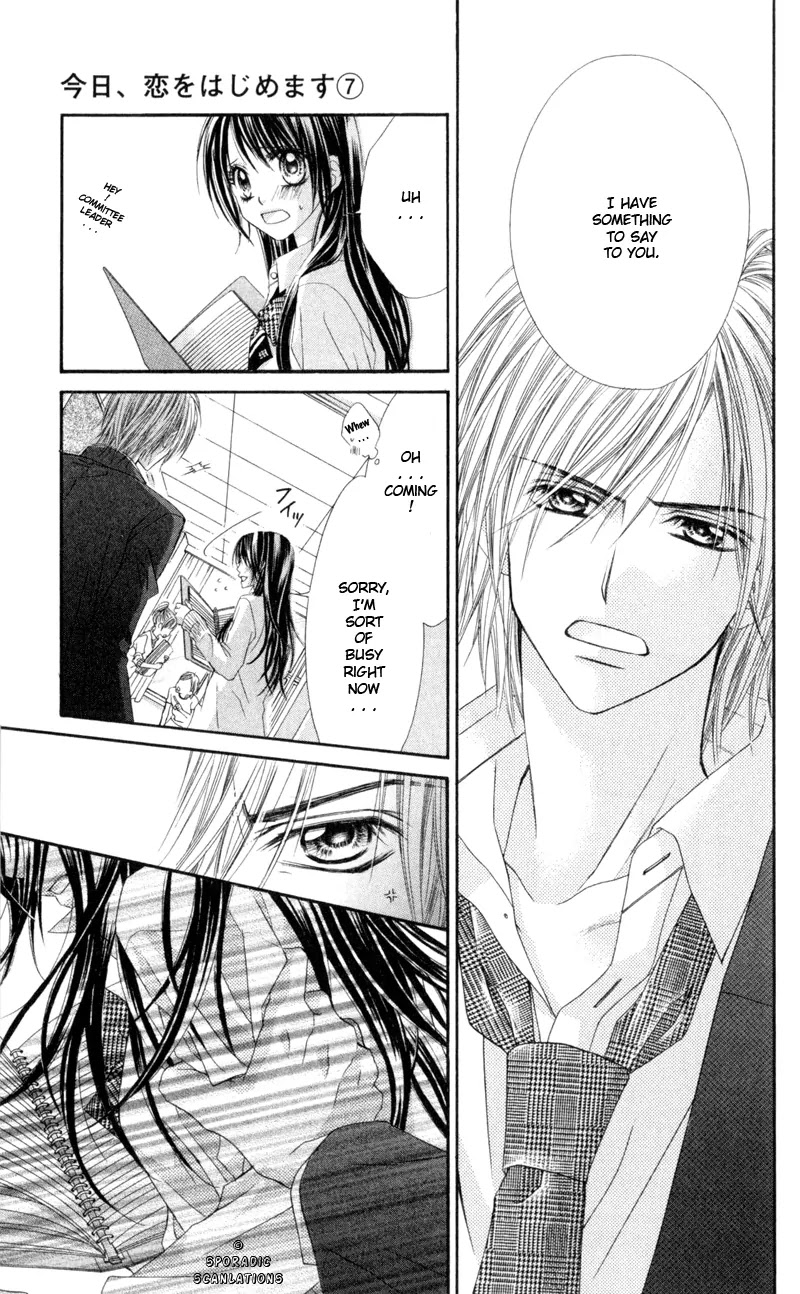 Kyou, Koi wo Hajimemasu Chapter 41 page 6 - Chapter 41