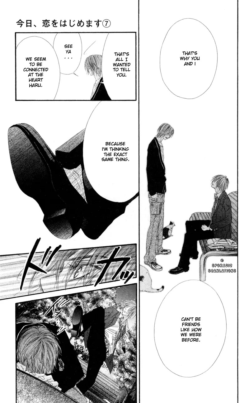 Kyou, Koi wo Hajimemasu Chapter 42 page 25 - Chapter 42