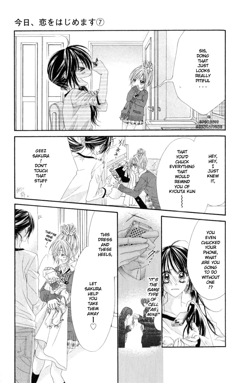 Kyou, Koi wo Hajimemasu Chapter 42 page 9 - Chapter 42