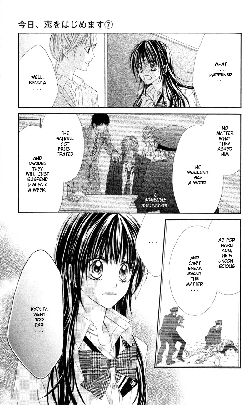 Kyou, Koi wo Hajimemasu Chapter 43 page 4 - Chapter 43