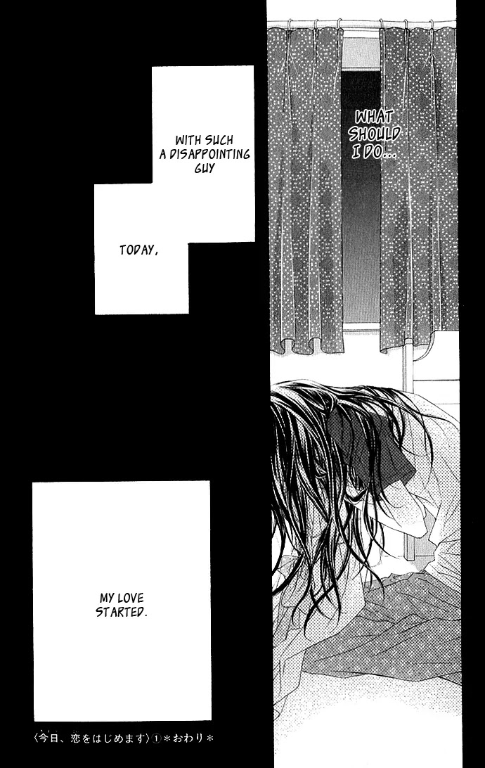 Kyou, Koi wo Hajimemasu Chapter 5 page 30 - Chapter 5