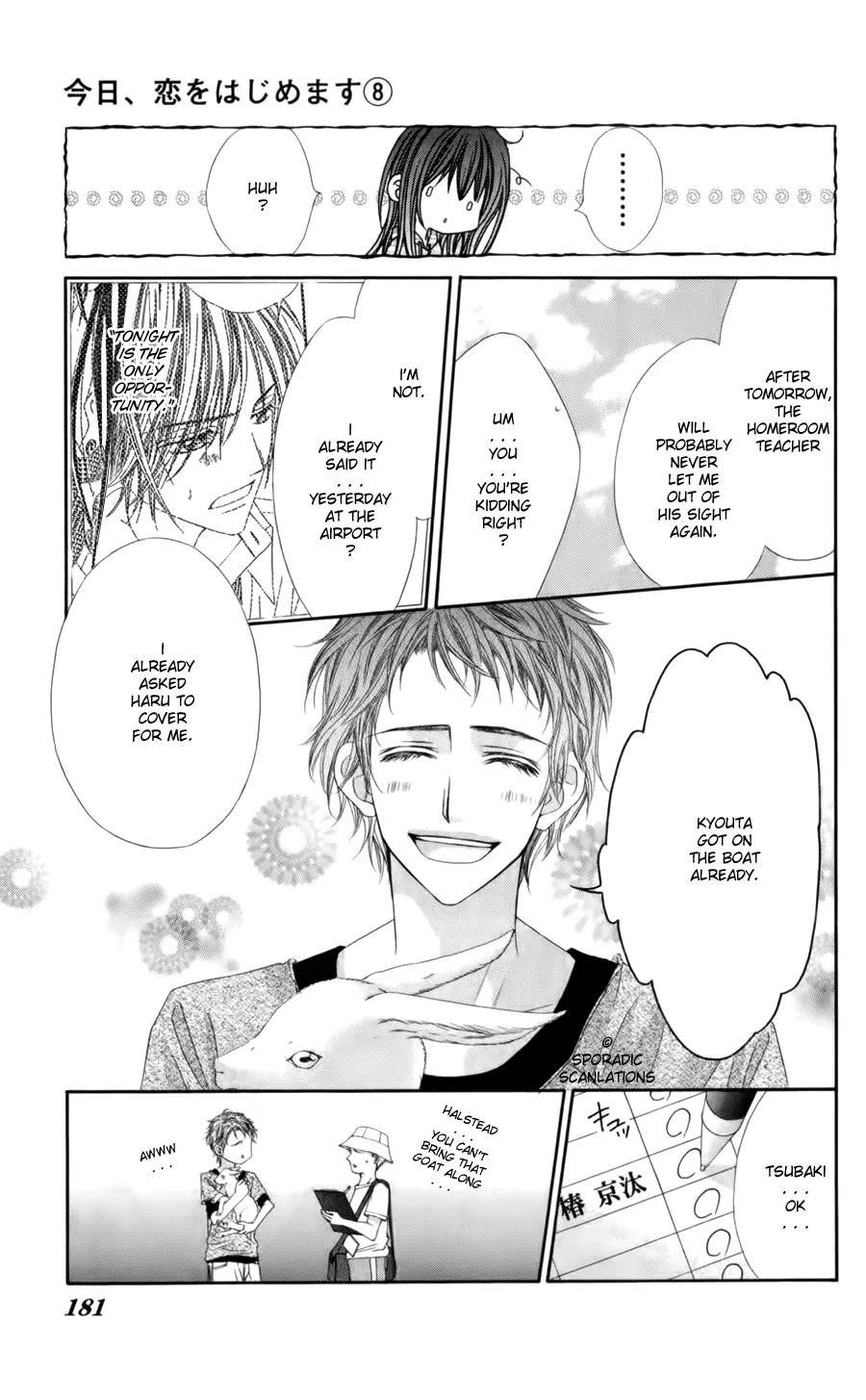 Kyou, Koi wo Hajimemasu Chapter 51 page 21 - Chapter 51