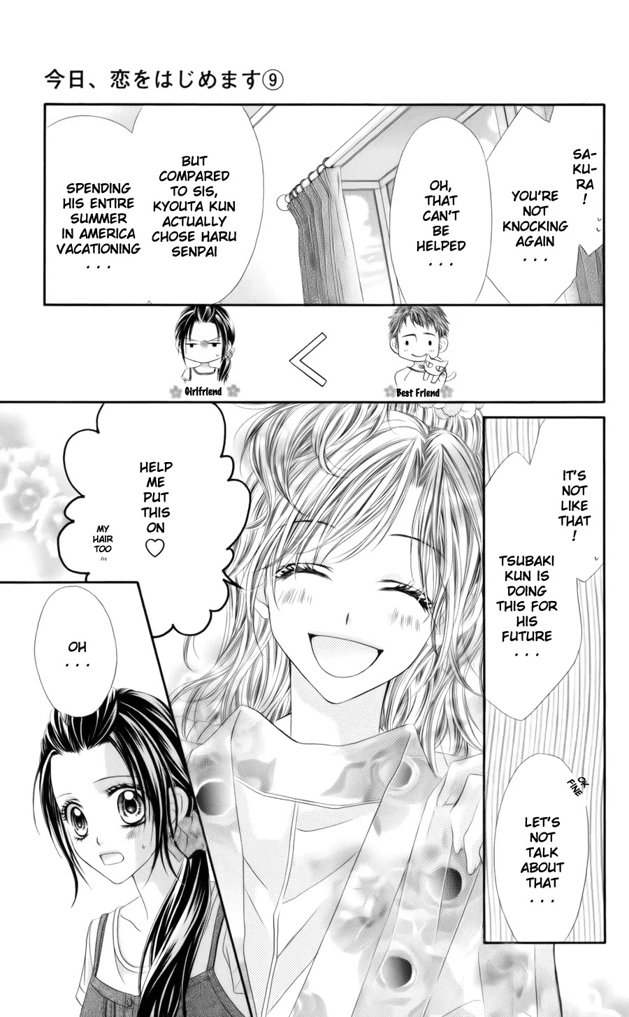 Kyou, Koi wo Hajimemasu Chapter 55 page 4 - Chapter 55