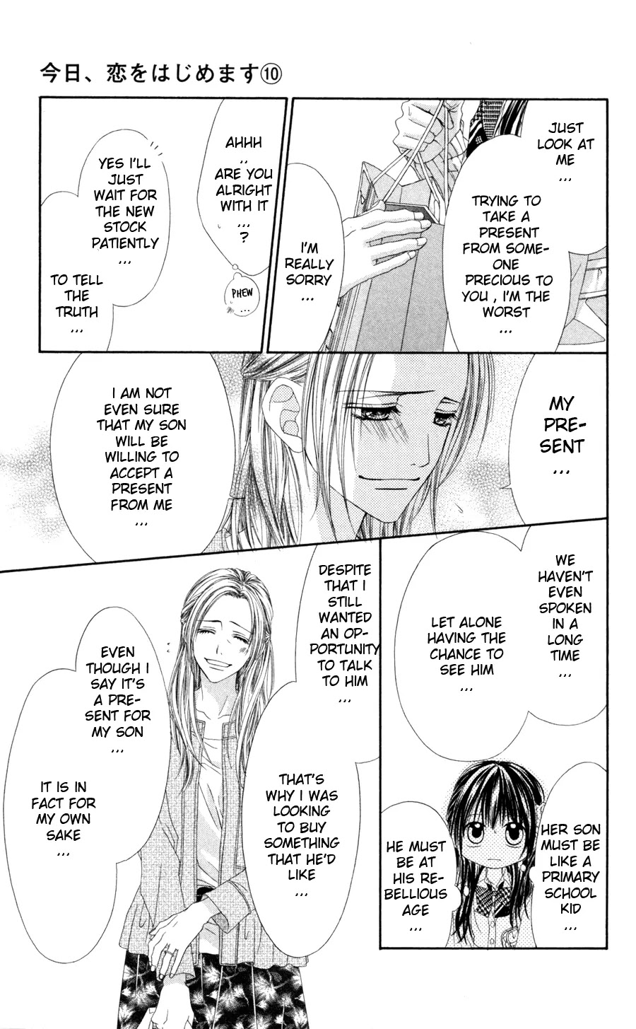 Kyou, Koi wo Hajimemasu Chapter 63 page 10 - Chapter 63