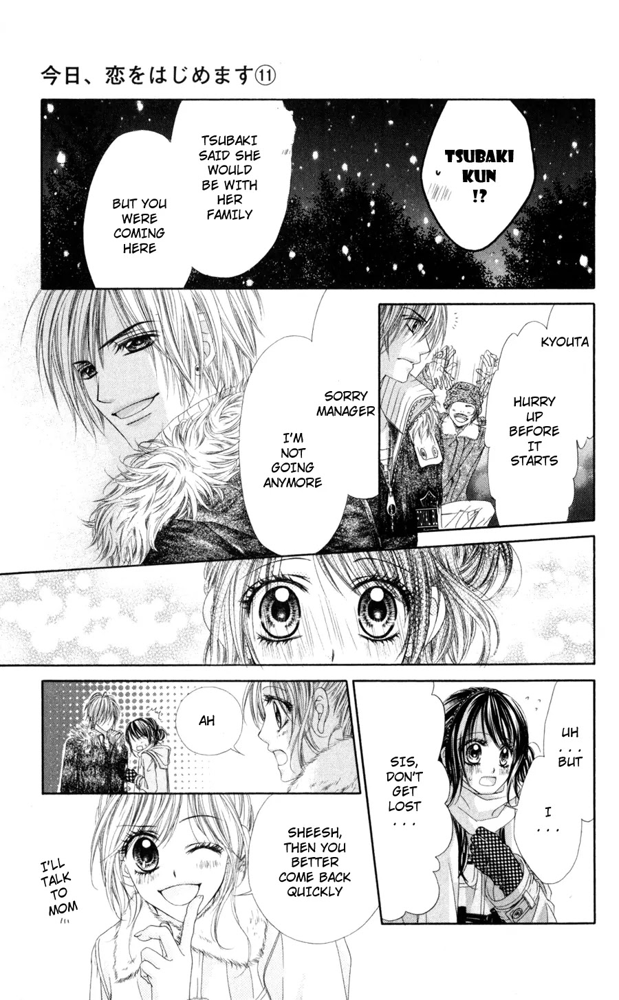 Kyou, Koi wo Hajimemasu Chapter 70 page 22 - Chapter 70