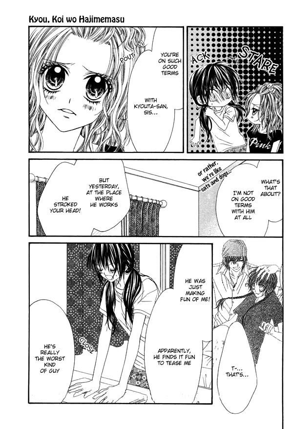 Kyou, Koi wo Hajimemasu Chapter 9 page 4 - Chapter 9