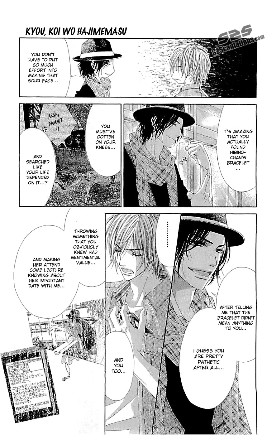 Kyou, Koi wo Hajimemasu Chapter 95 page 8 - Chapter 95