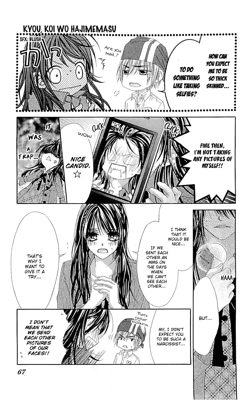 Kyou, Koi wo Hajimemasu Chapter 96 page 14 - Chapter 96