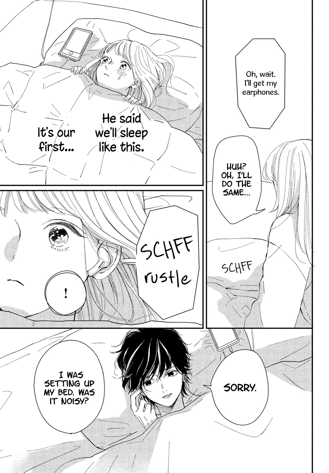 Kyou mo, Karera no Otonari de Chapter 14 page 37 - Chapter 14