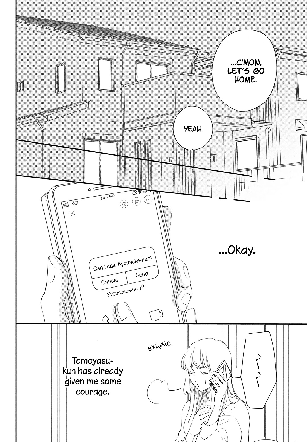 Kyou mo, Karera no Otonari de Chapter 6 page 38 - Chapter 6