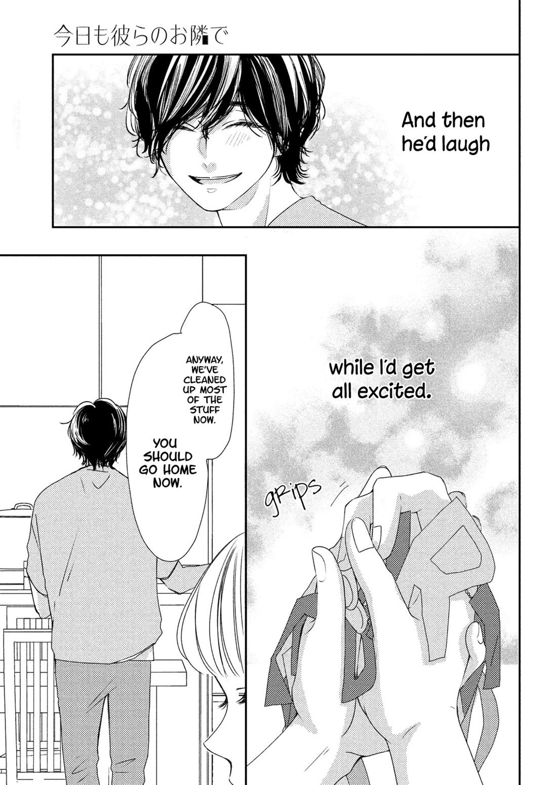 Kyou mo, Karera no Otonari de Chapter 8 page 37 - Chapter 8