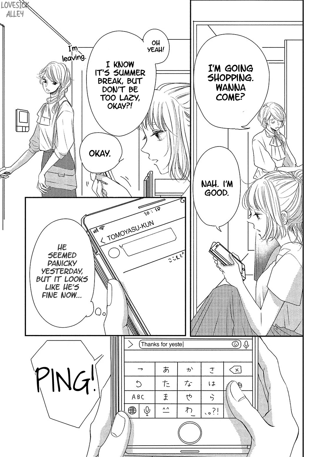 Kyou mo, Karera no Otonari de Chapter 9 page 28 - Chapter 9