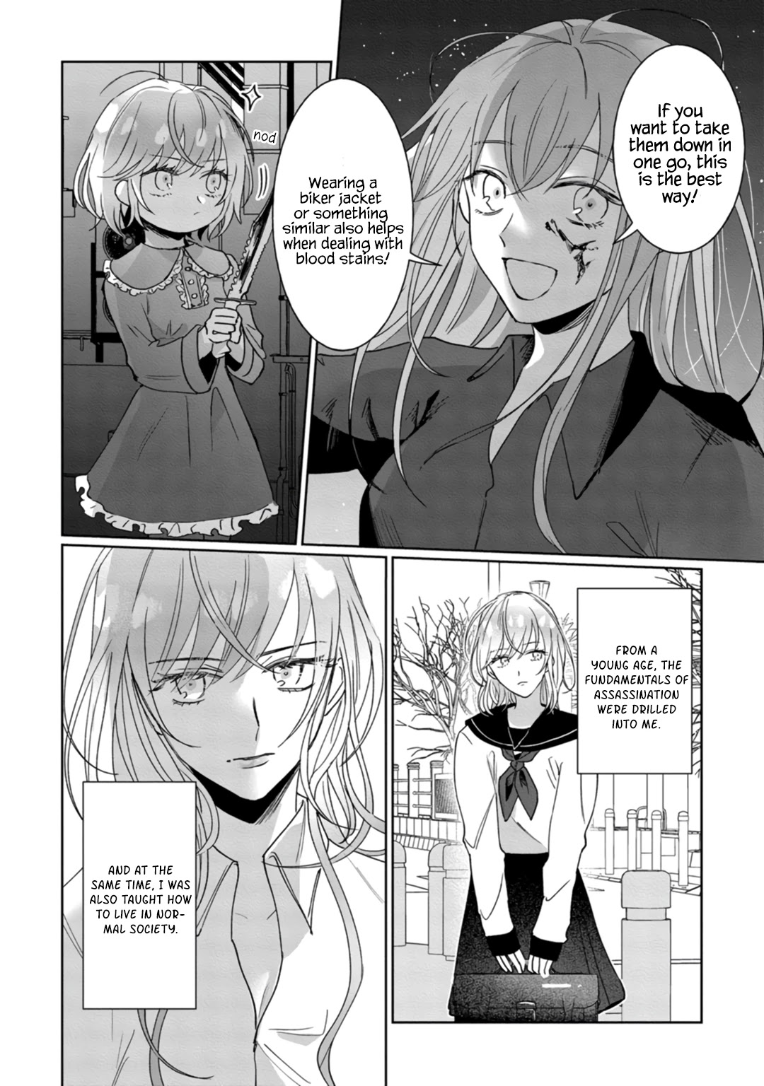 Kyou mo Korosezu ni Ai Shiau dake. Chapter 3 page 8 - Chapter 3