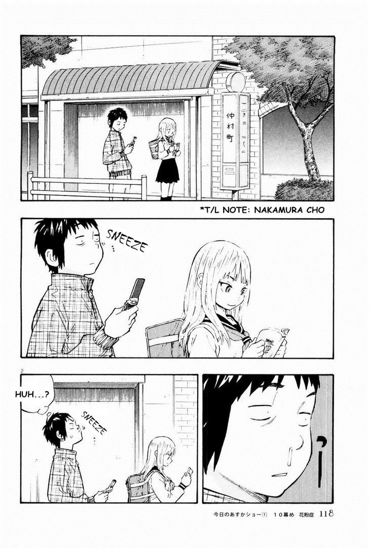 Kyou no Asuka Show Chapter 10 page 2 - Chapter 10 : Pollinosis