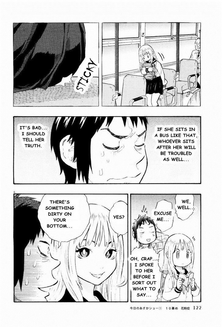Kyou no Asuka Show Chapter 10 page 6 - Chapter 10 : Pollinosis