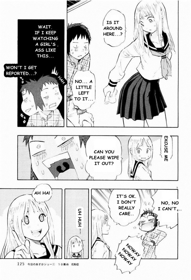 Kyou no Asuka Show Chapter 10 page 9 - Chapter 10 : Pollinosis