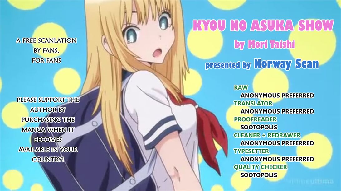 Kyou no Asuka Show Chapter 18 page 12 - Chapter 18 : Setsubun