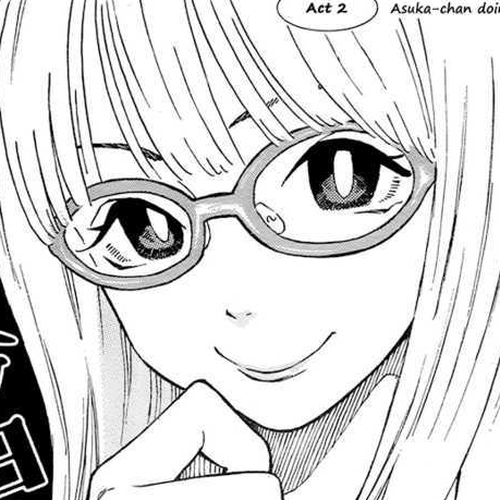 Kyou no Asuka Show Chapter 2 : Asuka-chan doing homework. cover