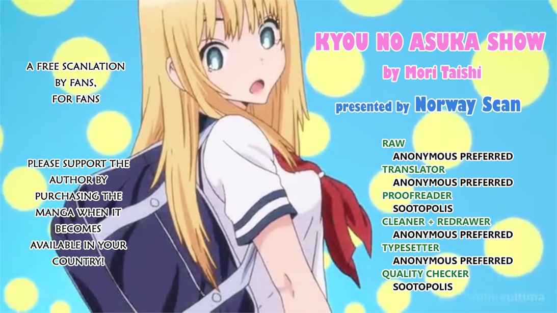 Kyou no Asuka Show Chapter 20 page 13 - Chapter 20 : Club Activity