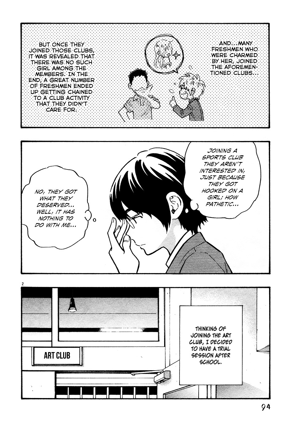 Kyou no Asuka Show Chapter 20 page 2 - Chapter 20 : Club Activity