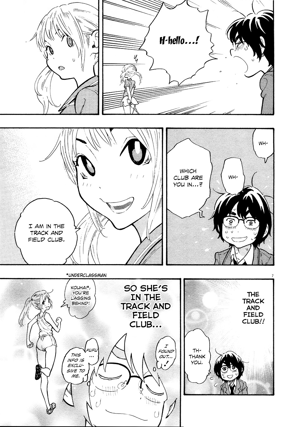 Kyou no Asuka Show Chapter 20 page 7 - Chapter 20 : Club Activity