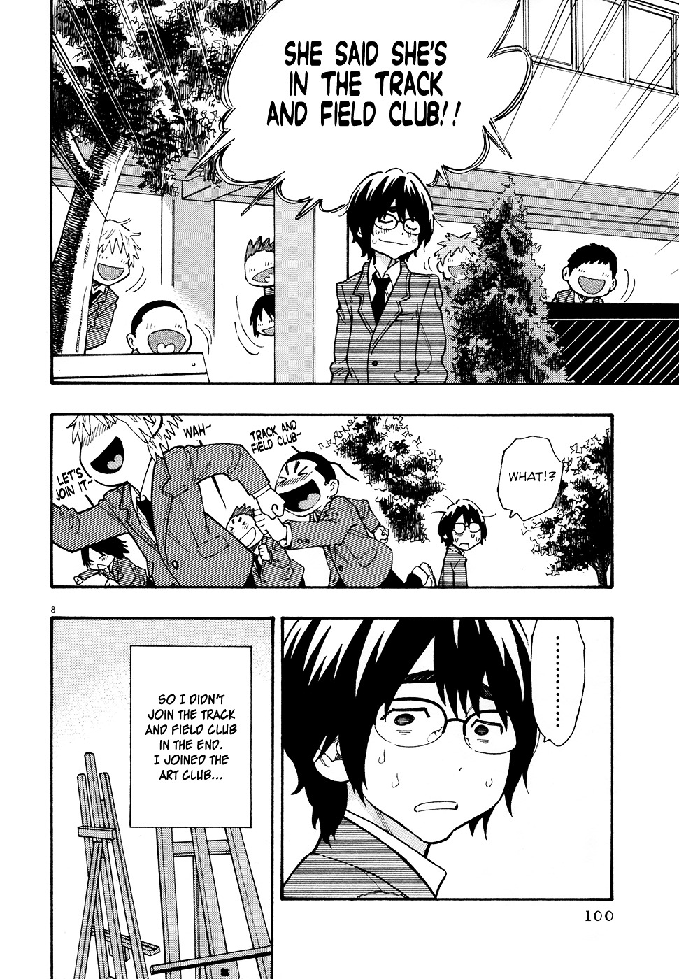 Kyou no Asuka Show Chapter 20 page 8 - Chapter 20 : Club Activity