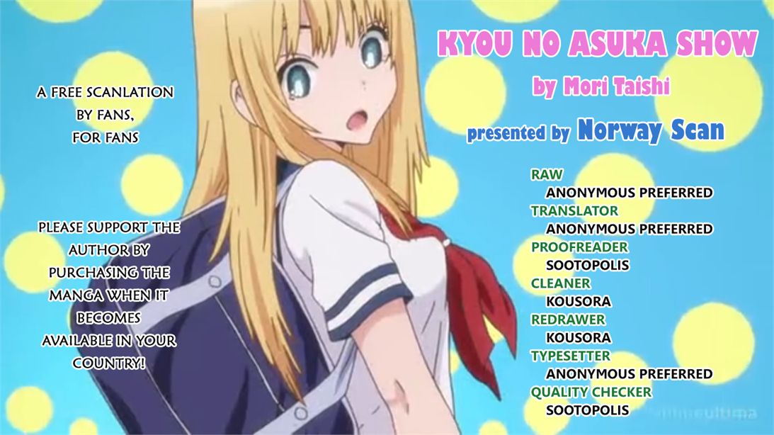 Kyou no Asuka Show Chapter 24 page 18 - Chapter 24 : Scout