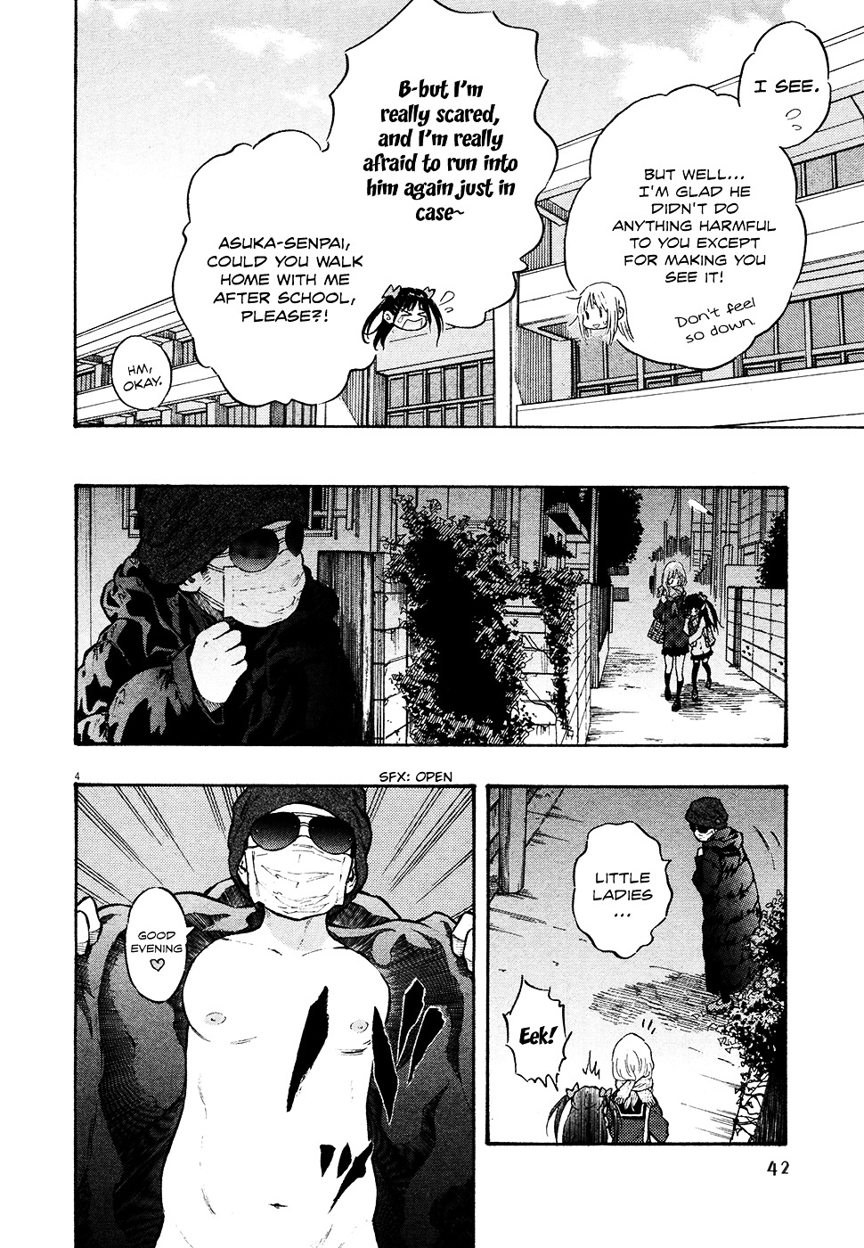 Kyou no Asuka Show Chapter 40 page 4 - Chapter 40 : Flasher