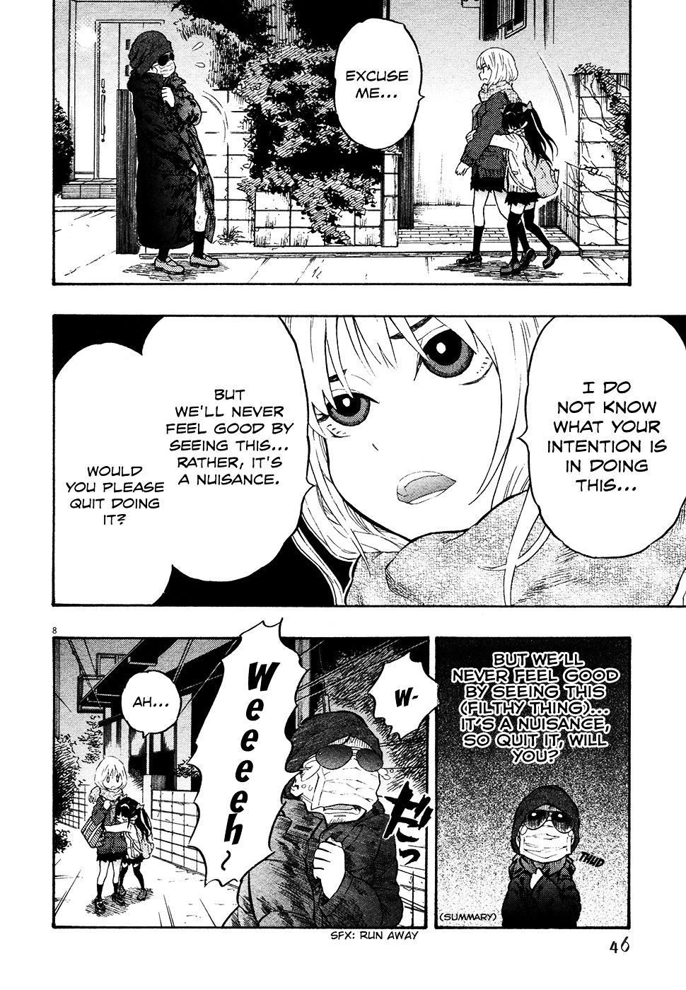 Kyou no Asuka Show Chapter 40 page 8 - Chapter 40 : Flasher