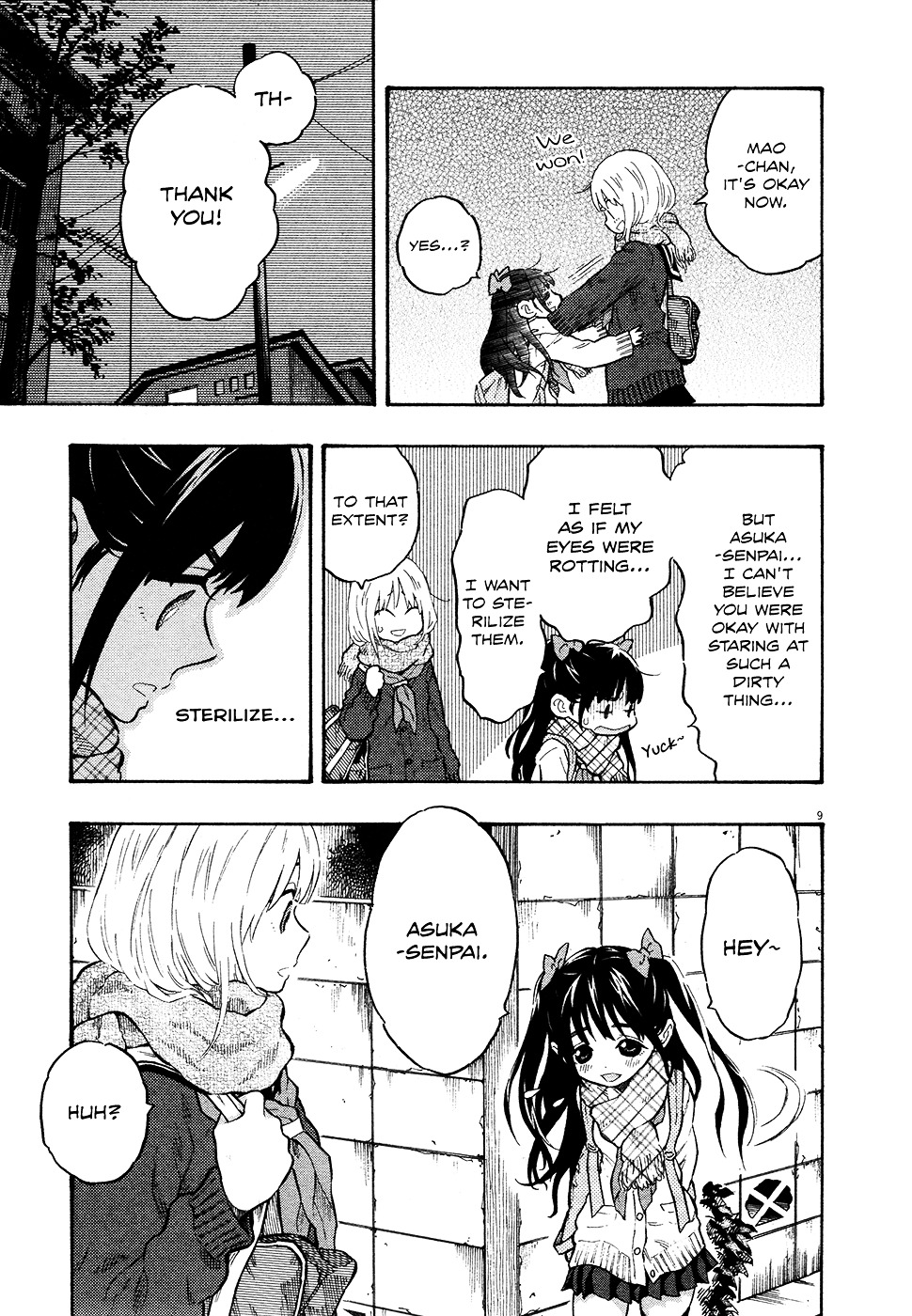 Kyou no Asuka Show Chapter 40 page 9 - Chapter 40 : Flasher