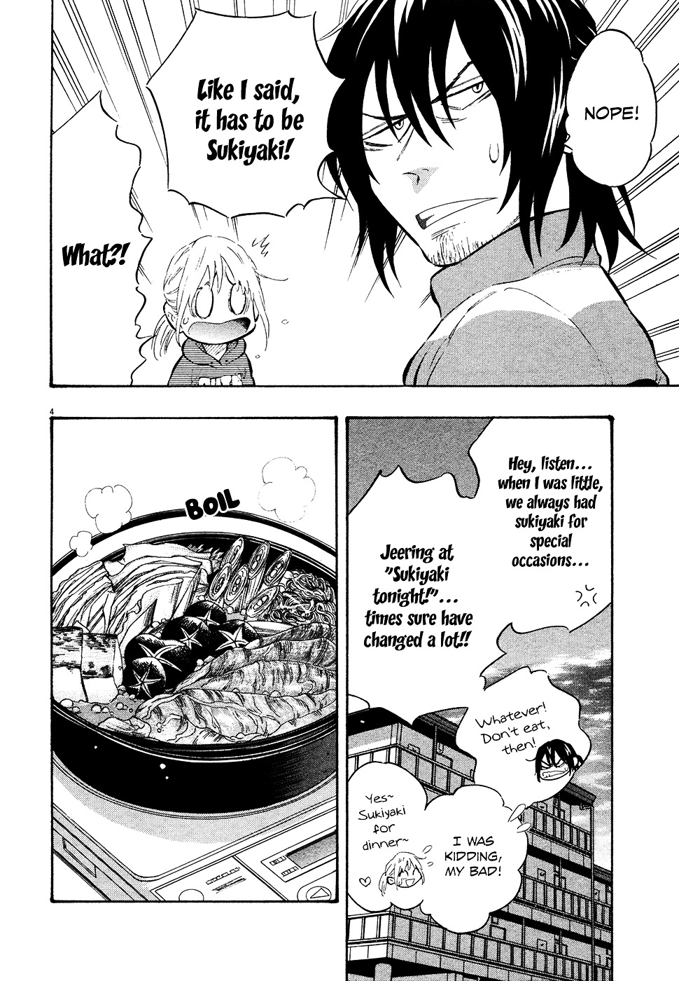 Kyou no Asuka Show Chapter 42 page 4 - Chapter 42 : Sukiyaki