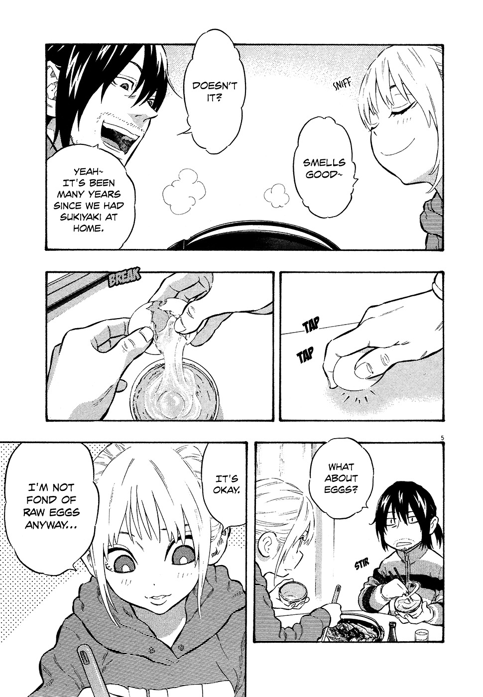 Kyou no Asuka Show Chapter 42 page 5 - Chapter 42 : Sukiyaki